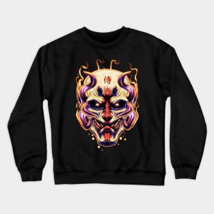 Oni Samurai Demon Crewneck Sweatshirt